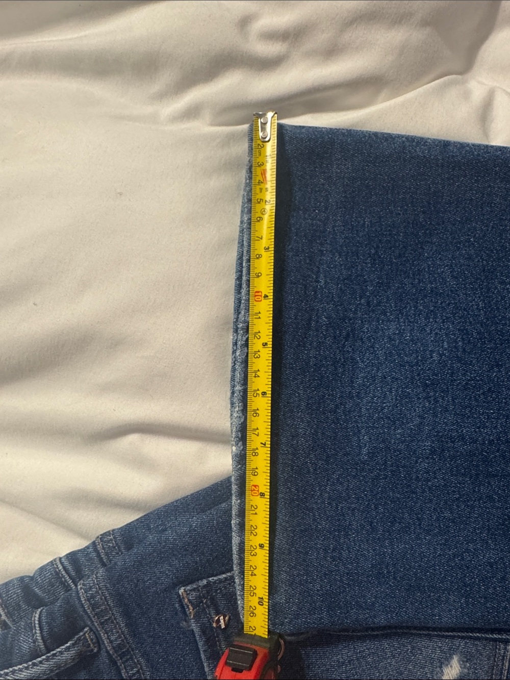 Mica Light Blue Wide-Leg Flare Jeans - Picture 3 of 3
